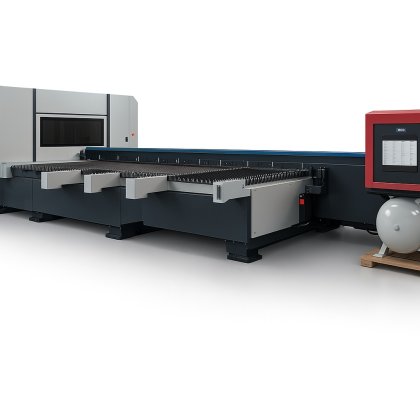 Aluminium Profile CNC Machining and Cutting Line with Laser