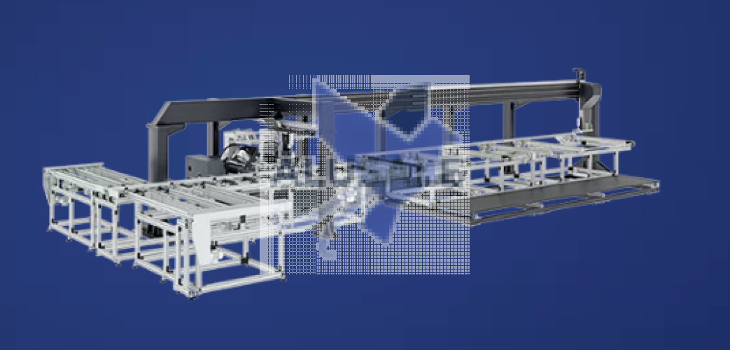 MOS6000 Solar Pannels Aluminum Frame Profiles Cutting Line