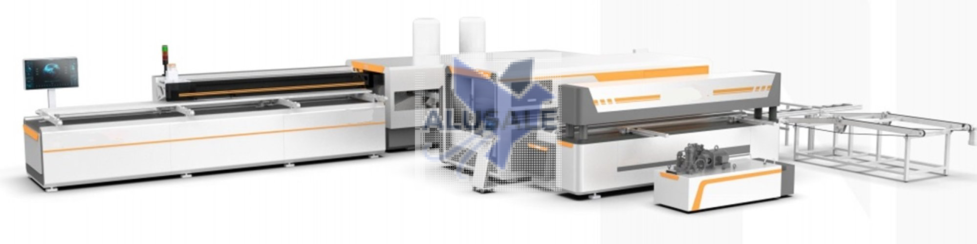 Línea de producción de marcos de aluminio para paneles solares