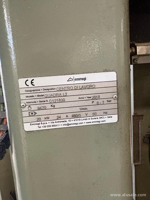 Emmegi Quadra L2 CNC Machining Center